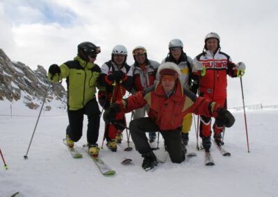 Hintertux 2008 Szkolenie Fabryki Narciarzy